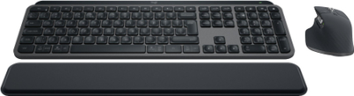 Set tastierë dhe mi Logitech MX Keys S Combo, wireless, Graphite
