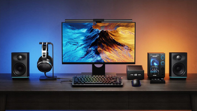 Tastierë mekanike FiiO KB3, HiFi me AMP DAC, RGB, gri