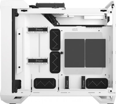 Kasë Fractal Design Torrent Nano, e bardhë TG Clear Tint, Micro Tower