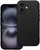 Kapak telefoni Matt Back Cover TPU për iPhone 17, i hollë, i zi mat