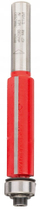 Freza rrafshuese Bosch 2608629383, shank 8mm, diametër 12.7mm