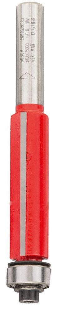Freza rrafshuese Bosch 2608629383, shank 8mm, diametër 12.7mm