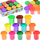 Set plasticine ZA5176, 12 ngjyra, jo toksike, shumëngjyrësh