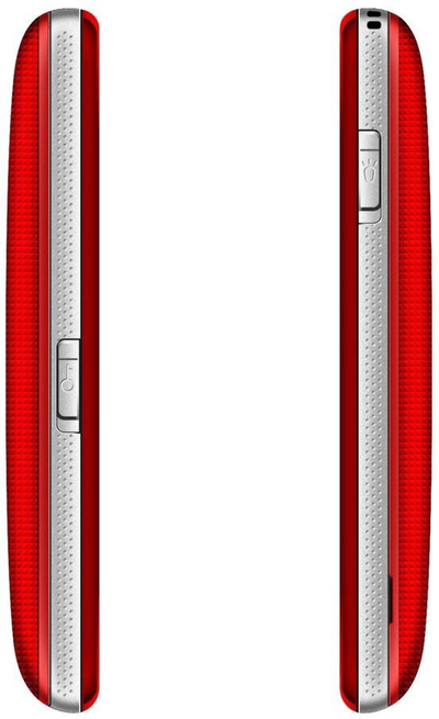Telefoni Evolveo EasyPhone EP-501 për të moshuar, me bazë karikimi, i kuq