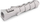 Tapë zgjeruese FIX 8x40 mm, kuti kartoni 1 kg, gri