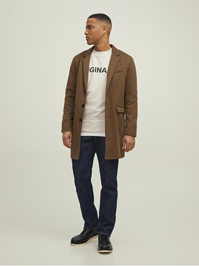 Pallto për burra Jack&Jones JJCHUCK, kafe