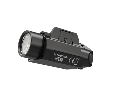 Dritë taktike Nitecore NPL30, 1200 lumens, bateri CR123A, e zezë