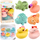 Set lodrash banjo Leantoys Educational Toys Set, prej gome, 6 copë, ngjyra pastel