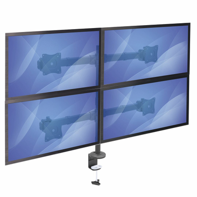 Mbajtëse tavoline për katër monitorë StarTech 13-27", 32kg, e zezë