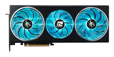 Kartë grafike PowerColor Radeon RX 7800 XT Hellhound, 16GB GDDR6, RDNA 3, e zezë