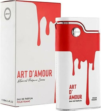 Parfum Armaf Art D'amour Pour Femme, Eau de Parfum, 100ml, i bardhë