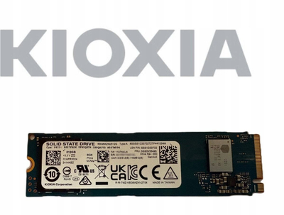 SSD M.2 Kioxia BG6 KBG6AZNV512G, 512GB, PCIe 4.0 NVMe, jeshile