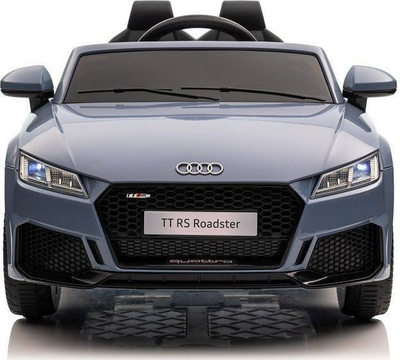 Makina elektrike për fëmijë Audi TT RS Roadster, 2 motorë 45W, rrota EVA, blu