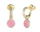 Vathë për femra Guess Knot You JUBE04054JWYGPKT/U, të artë/ rozë