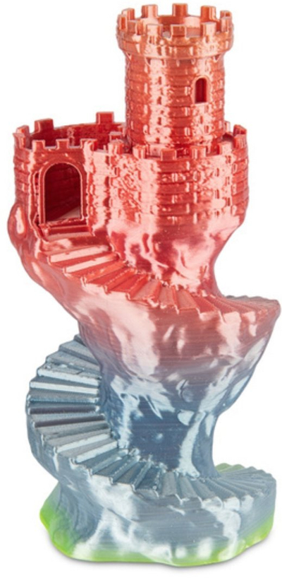 Filament 3D Spectrum PLA Silk Rainbow 81016, 1.75mm, 1000g, shumëngjyrësh