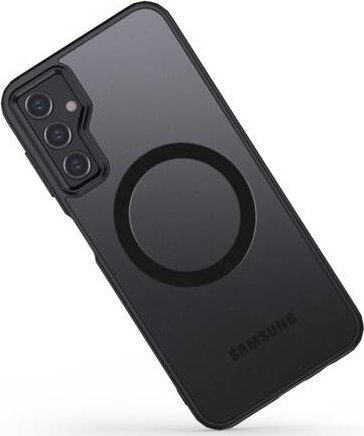 Mbulesë telefoni Tech-Protect Magmat MagSafe për Galaxy A55 5G, matte, e zezë