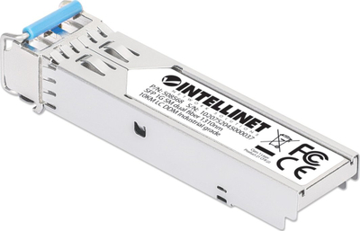 Modul optik SFP Intellinet Industrial, Gigabit, -40 deri 75°C, metalik