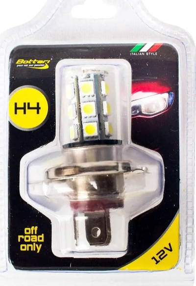 Llambë makine Bottari LED H4, 18 SMD 5050, dritë e bardhë