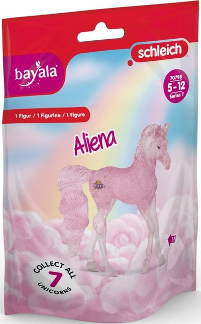 Figurinë lodër SCHLEICH Bayala Unicorn Alien 70798, seri Universe, shumëngjyrëshe