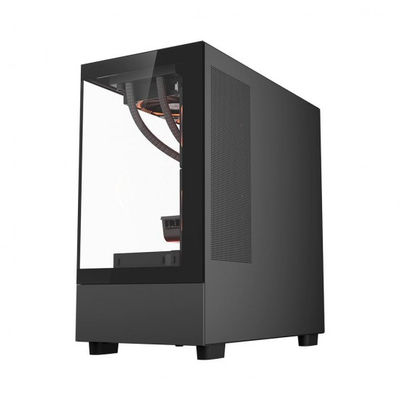 Kase kompjuteri 1st Player MI5, mid tower, 6 ventilatorë ARGB, e zezë