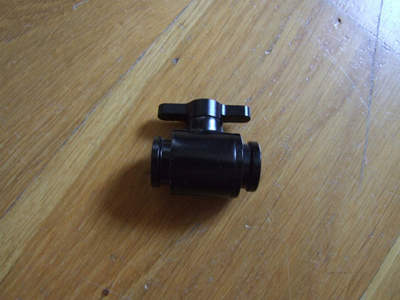 Испусен вентил Barrow Ball Valve, 10mm, G1/4", црн
