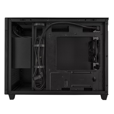 Kutia PC ASUS PRIME AP201, Small Tower, xham i temperuar, e zezë