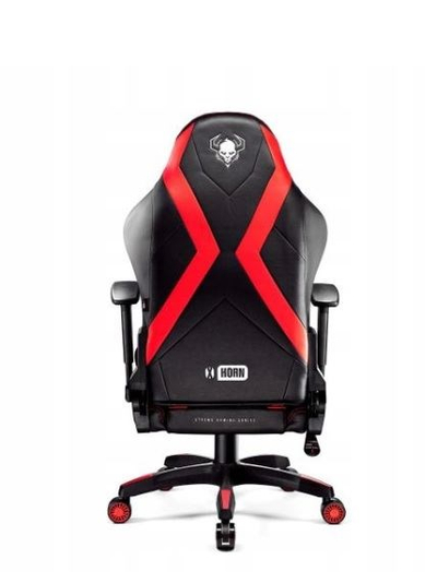 Karrige gaming Diablo X-Horn 2.0 Normal, eco lëkurë, mbështetëse 3D, e zezë e kuqe