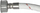 Zorrë furnizimi Hydroland WPR-D-N.250, 250 cm, hyrje 3/4", najlon gri