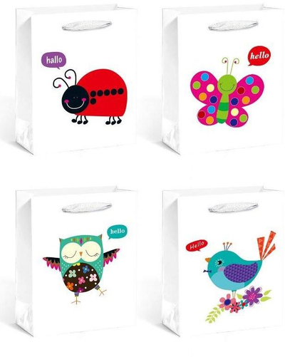 Qese dhurate W&amp;K Gift Bag KR 1104 XS, 11.5 x 14.5 x 5.6 cm