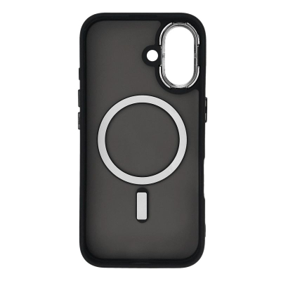 Mbulesë telefoni Samsung Galaxy A17 MagSafe, TPU, matte, e zezë