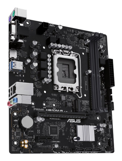 Pllakë amë Asus PRIME H610M-R, LGA1700, DDR4, e zezë