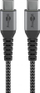 Kabllo USB Goobay USB C në USB C, 1 m, gri