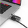 Kabllo sigurie Maclocks Ledge për MacBook Pro 16", 1.82m, argjendtë