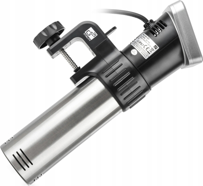 Pajisje sous vide G21 Trofeo, 1200W, me kontroll dixhital, inox e zezë