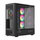 Kasi gaming Modecom Volcano AQ500 ARGB, MIDI tower, ekran LCD, i zi