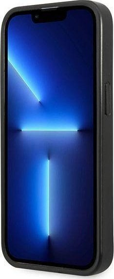 Mbështjellës telefoni Karl Lagerfeld KLHCP13LMNMP1K, për iPhone 13 Pro 6.1", hardcase, i zi