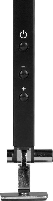Lampë tavoline Activeshop Black 3-Arm, LED, krah i rregullueshëm, e zezë