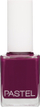 Llakk thonjsh Pastel Cosmetics Nail Polish, tharje natyrale, shkëlqim i lartë, vjollcë e errët