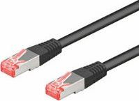 Kabllo Patch-Cable 68700, Cat6, 5m, S/FTP, e zezë