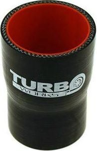 Reduktor i drejtë silikoni TurboWorks PRO G, 63-80mm, i zi