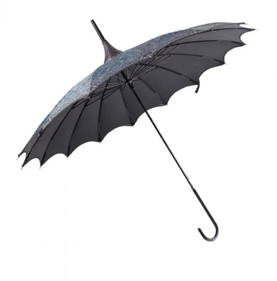 Çadër shiu Blooming Brollies, e hirtë