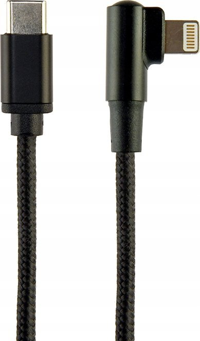 Kabllo të dhënash Gembird CC-USB2-CMLML-0.2M, USB C në Lightning, 0.2m, e zezë