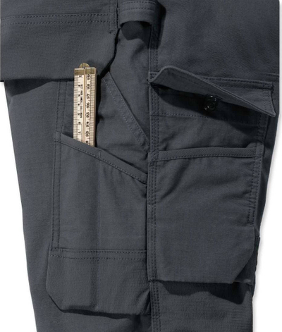 Pantallona pune Carhartt Full Multi Pocket, cargo, W34 L34, gri e errët