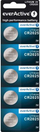 Bateri litiumi EverActive CR2025, 3V, 150mAh, paketim me 5 copë