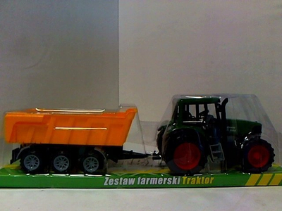 Traktor lodër fermash Speedy Power 320 Max, me rimorkio ngritëse, plastik, shumëngjyrësh
