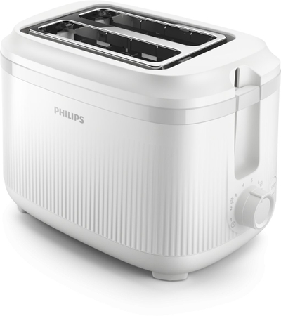 Тостер Philips HD2511/00, 2 парчиња, контрола на печење, бел
