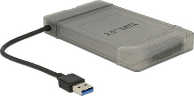 Kuti e jashtme për disk 2.5" Delock 62742, USB 3.0, SATA 6 Gb/s, e zezë