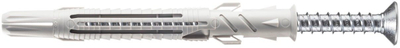 Клинови најлонски за ѕид NYLON CAP 16x80, сет 2 парчиња, сива