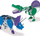 Set ndërtimi metalik SES Creative 14950, dinosaur Triceratops dhe Spinosaurus, shumëngjyrësh