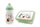 Set kuti për ushqim + shishe + kapak rezervë R&B Forest animals 0.5 l z72226, e gjelbër